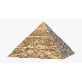 3D Pyramid 01 model